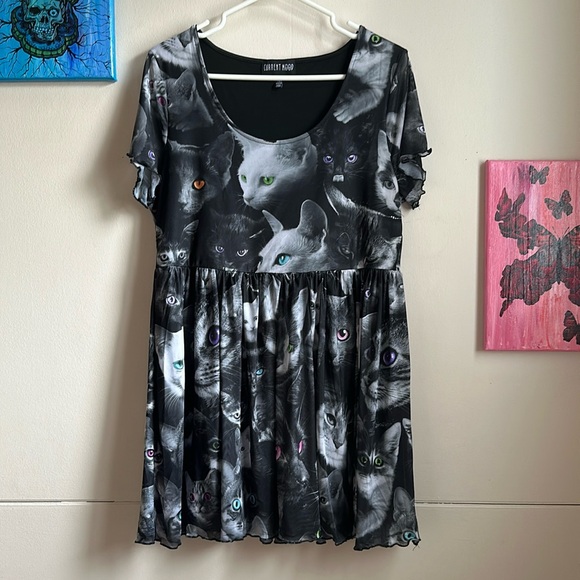 Current Mood Cat Dress - Picture 1 of 5
